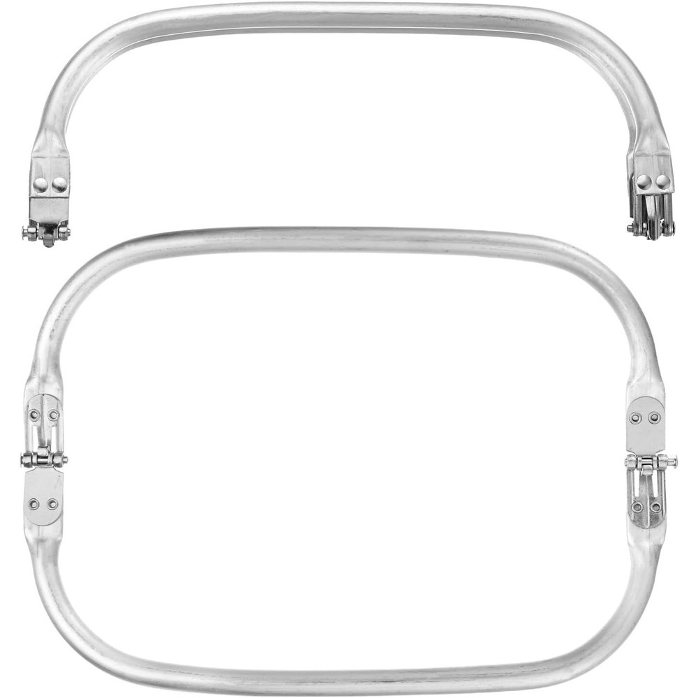 9.5 in Metal Purse Frame 1 pc Arc Rectangle Frame Kiss Lock Clasp Use for DIY